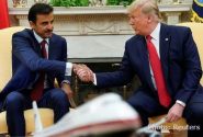 قدردانی امیر قطر از ترامپ در پی حمله موشکی ایران به پایگاه العدید