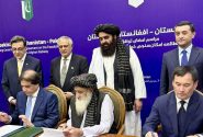 توافق‌نامه چارچوب مطالعات امکان‌ سنجی راه‌آهن نایب‌آباد–خرلاچی میان افغانستان، پاکستان و ازبکستان امضا شد