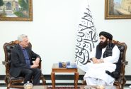 دیدار رئیس کمیساریای عالی سازمان ملل در امور پناهندگان با وزیر خارجه افغانستان