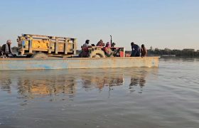 در غرق شدن یک تراکتور در دریای هلمند؛ ۱۲ کشته و ۴ نفر زخمی شدند