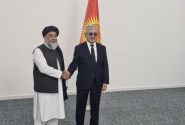 ملاقات سرپرست وزارت صنعت و تجارت امارت اسلامی با صدراعظم جمهوری قرغیزستان
