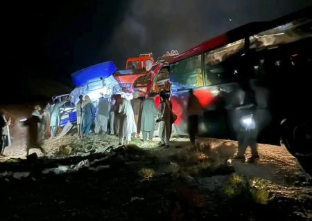 ۲۴ تن در پی یک حادثه ترافیکی در ولایت بغلان زخمی شدند