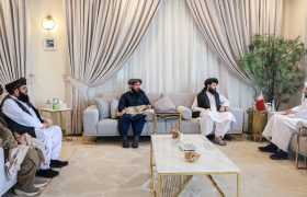 دیدار وزیر دفاع امارت اسلامی با وزیر دولت در امور خارجه قطر