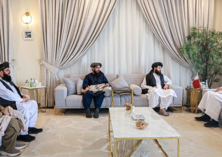 دیدار وزیر دفاع امارت اسلامی با وزیر دولت در امور خارجه قطر