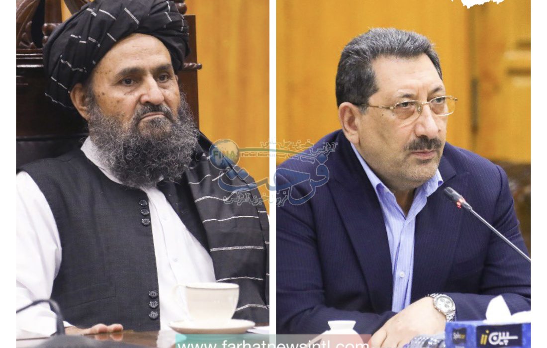 دیدار معاون اقتصادی ریاست‌ الوزراء با وزیر صنایع، تجارت و معادن ایران