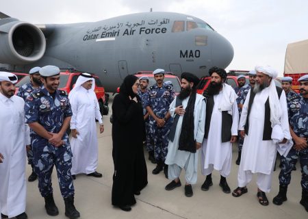 قطر دو شفاخانه صحرایی و کمک‌ های بشردوستانه به کابل ارسال کرد