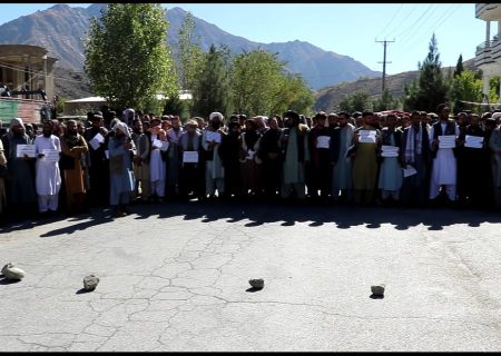 باشندگان پنجشیر تجاوزات پاکستان را محکوم کردند و حمایت خود را از امارت اسلامی اعلام داشتند