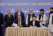 تفاهم نامه های تجاری به ارزش بیش از ۳۶۰ میلیون دالر میان افغانستان و قزاقستان امضا شد