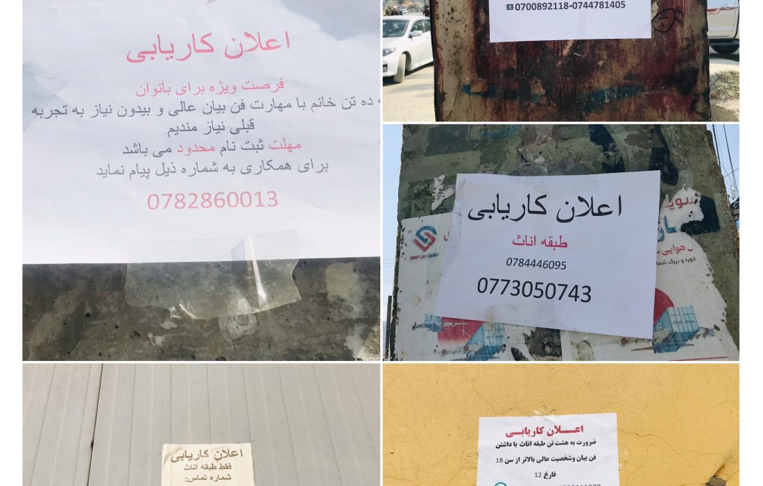 افزایش اعلانات کاریابی مبهم و مزاحمت‌ های آنلاین برای زنان در افغانستان