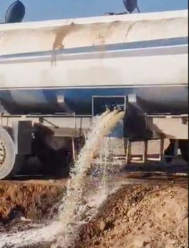 امحای نزدیک به ۱۰۰ تُن تیل قاچاق در گمرک اسلام‌ قلعه هرات