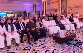 حضور نماینده امارت اسلامی افغانستان در نشست اقلیمی عمان