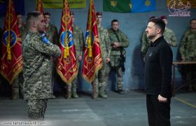 رئیس‌ جمهور اوکراین در بازدید از منطقه خارکیف: «اوکراین باید مورد احترام قرار گیرد»