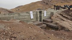 تکمیل پروژه کشاورزی پیشرفته و ساخت بند آب‌گردان در ولسوالی گلران هرات با هزینه ۱۳ میلیون افغانی