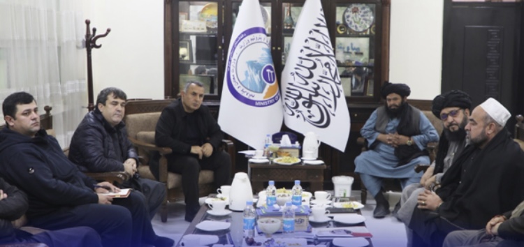 دیدار وزیر معادن و پترولیم با سرمایه ‌گذاران تاجیکستان
