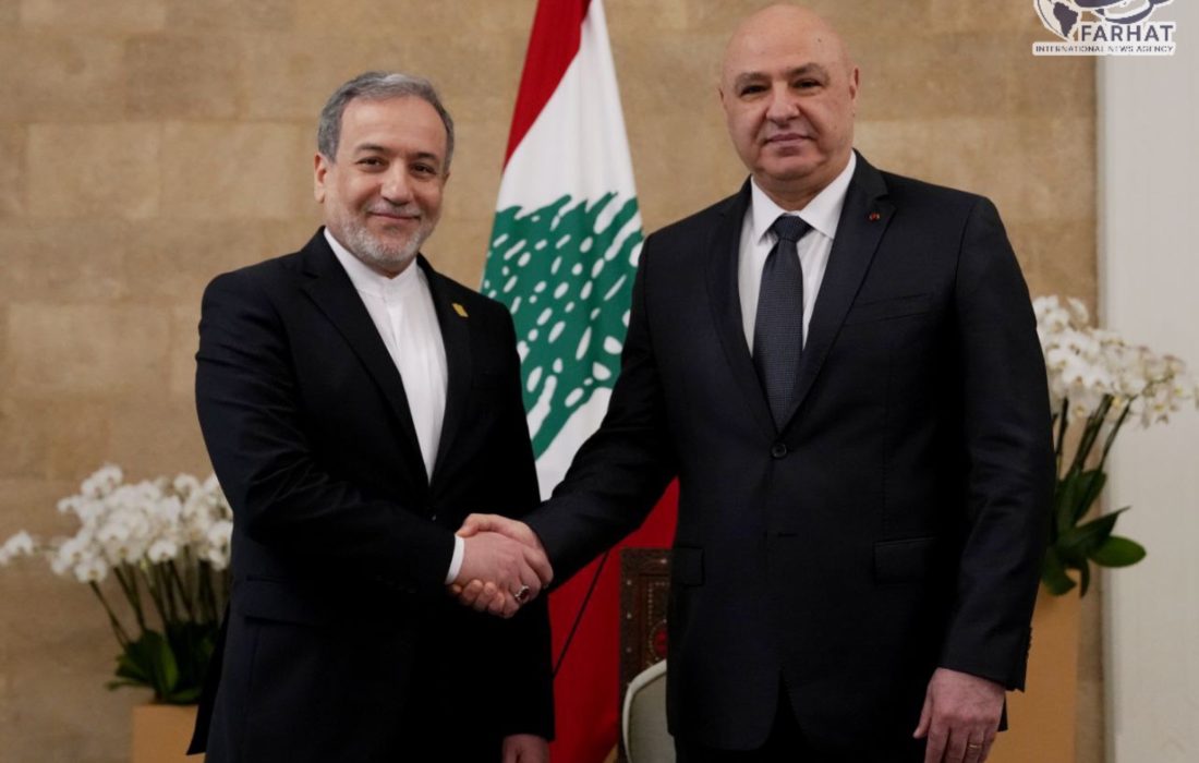 تأکید ایران و لبنان بر تقویت همکاری‌های اقتصادی در دیدار عراقچی و رئیس‌جمهور لبنان