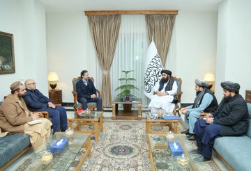 دیدار وزیر خارجه افغانستان با مسئول فدراسیون بین‌المللی صلیب سرخ و هلال احمر در منطقه آسیا و اقیانوسیه