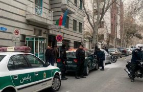 حمله محافظان رئیس‌ جمهور آذربایجان به معترضان در واشنگتن