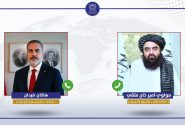 گفت‌وگوی تلفنی وزرای خارجه افغانستان و ترکیه درباره تحولات اخیر و روابط منطقه‌ای