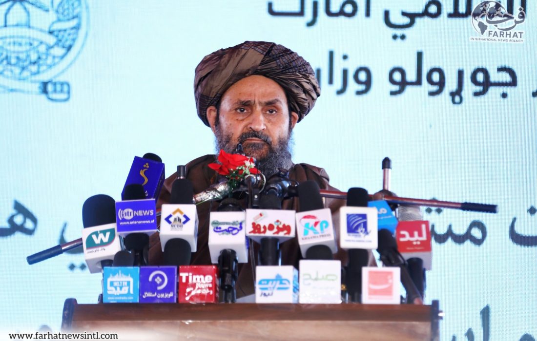 آغاز کار عملی پروژهٔ ساخت سرک کابل – بگرام توسط ملا عبدالغنی برادر