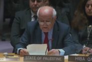 نماینده فلسطین در شورای امنیت: اسرائیل صلح را کنار گذاشته و راه الحاق را برگزیده است