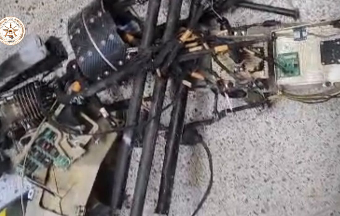 دومین پهپاد دشمن در یک روز توسط پدافند افغانستان سرنگون شد