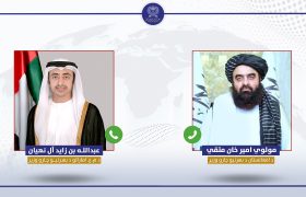 تأکید متقی بر حل دیپلماتیک منازعه با پاکستان و اعلام آمادگی امارات برای میانجیگری