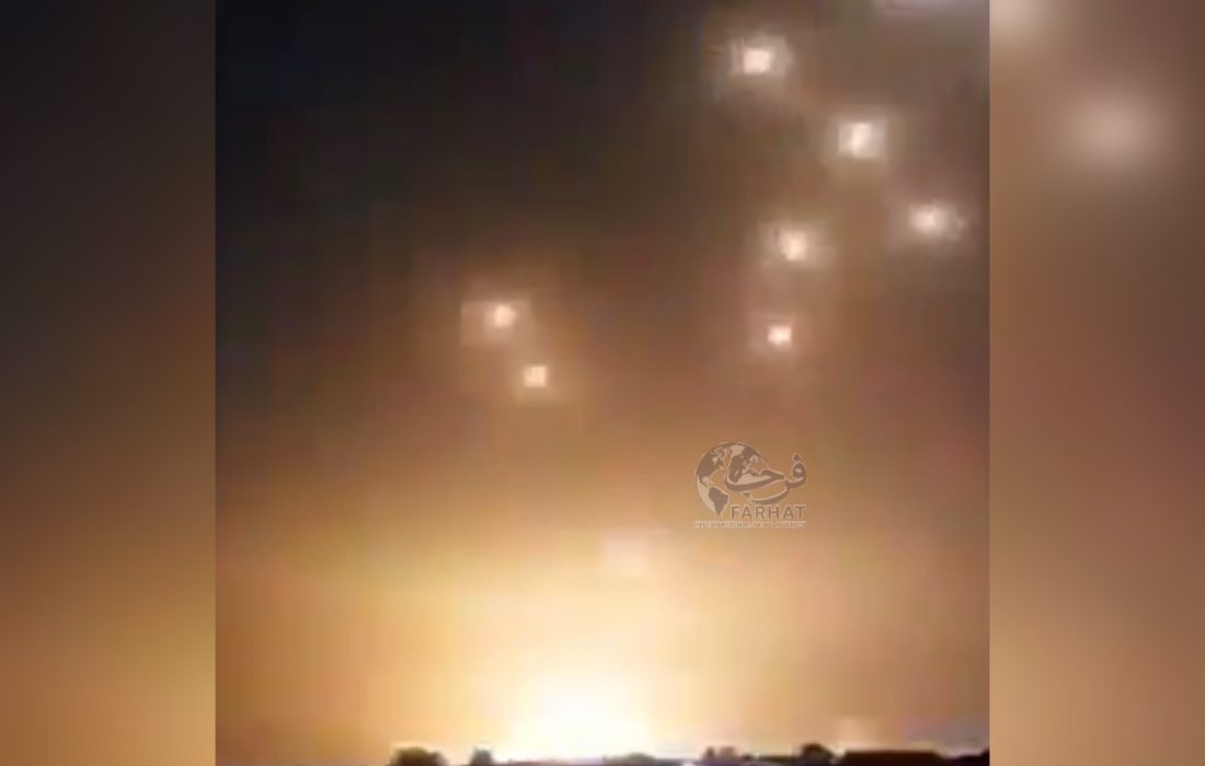 مشاهده موشک دارای کلاهک خوشهای ایران بر فراز اسرائیل