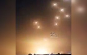 مشاهده موشک دارای کلاهک خوشه‌ای ایران بر فراز اسرائیل