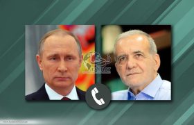 گفتگوی تلفنی پوتین و پزشکیان درباره تجاوز نظامی آمریکا و اسرائیل به ایران
