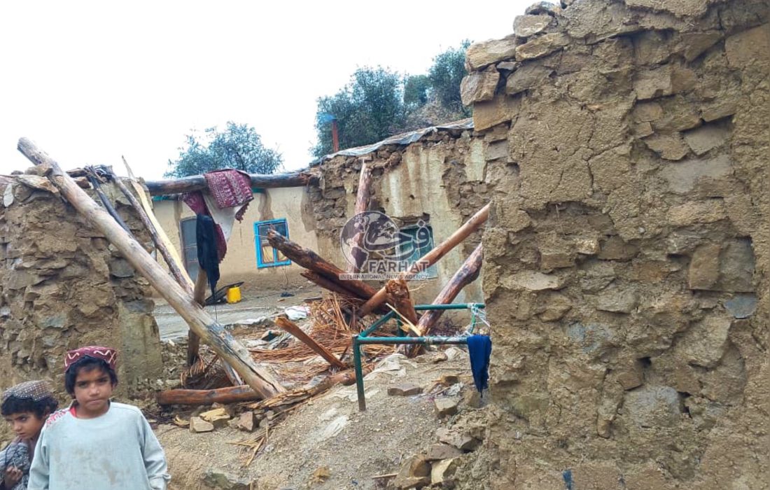 آسیب به ۱۴۸ خانه در اثر سیلاب‌ های اخیر در خوست