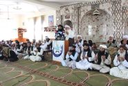 علمای افغانستان در مراسم فاتحه‌ خوانی مفتی محمد ادریس، خواستار تأمین امنیت علما شدند